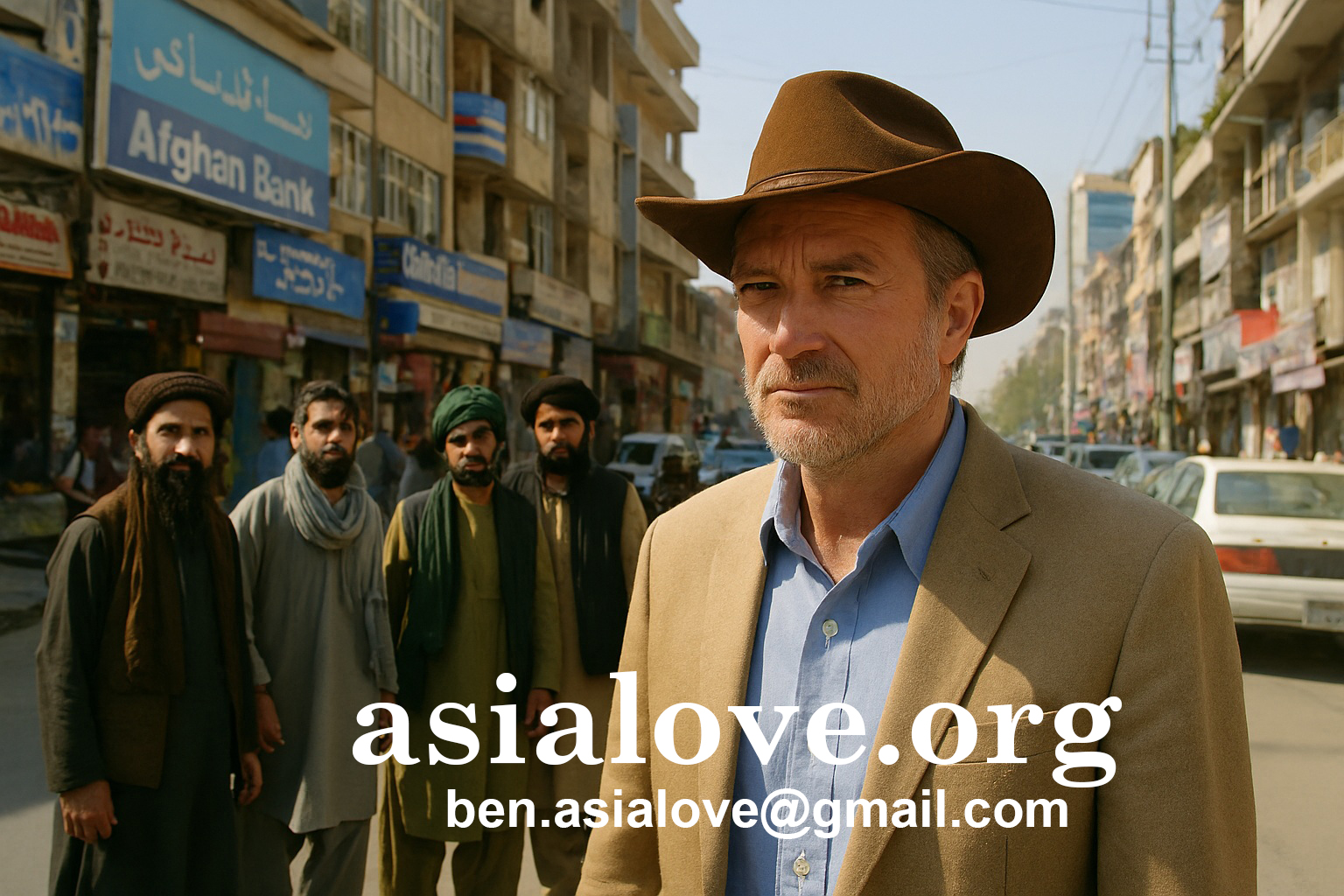 Afghanistan – Kabul valley mountains