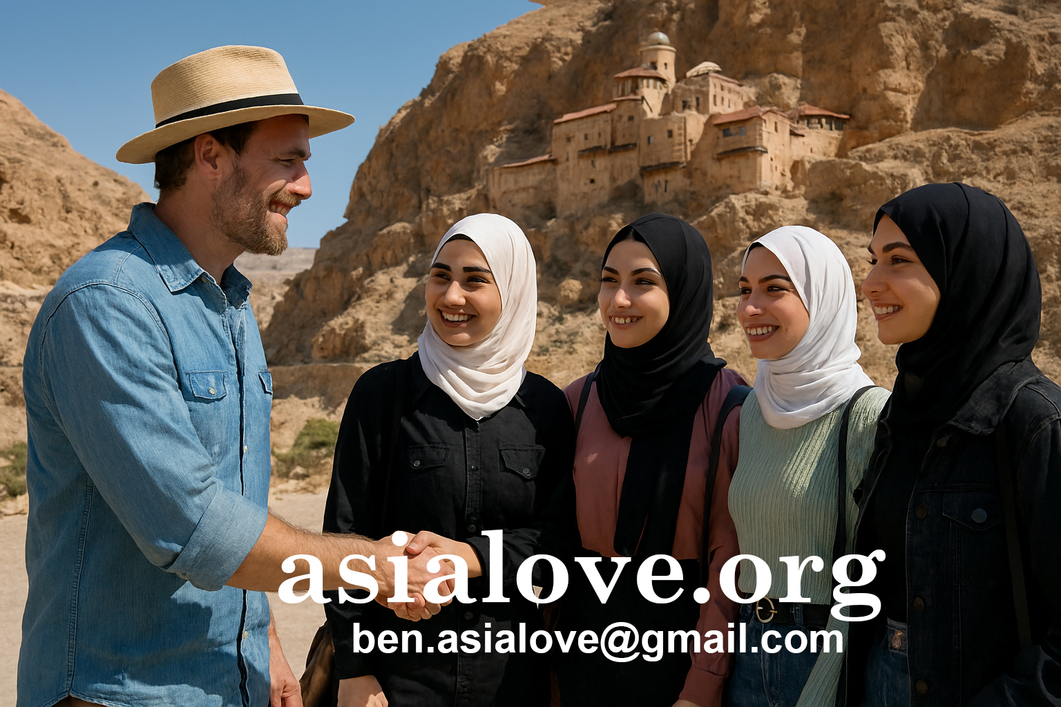 Beautiful woman in Palestine