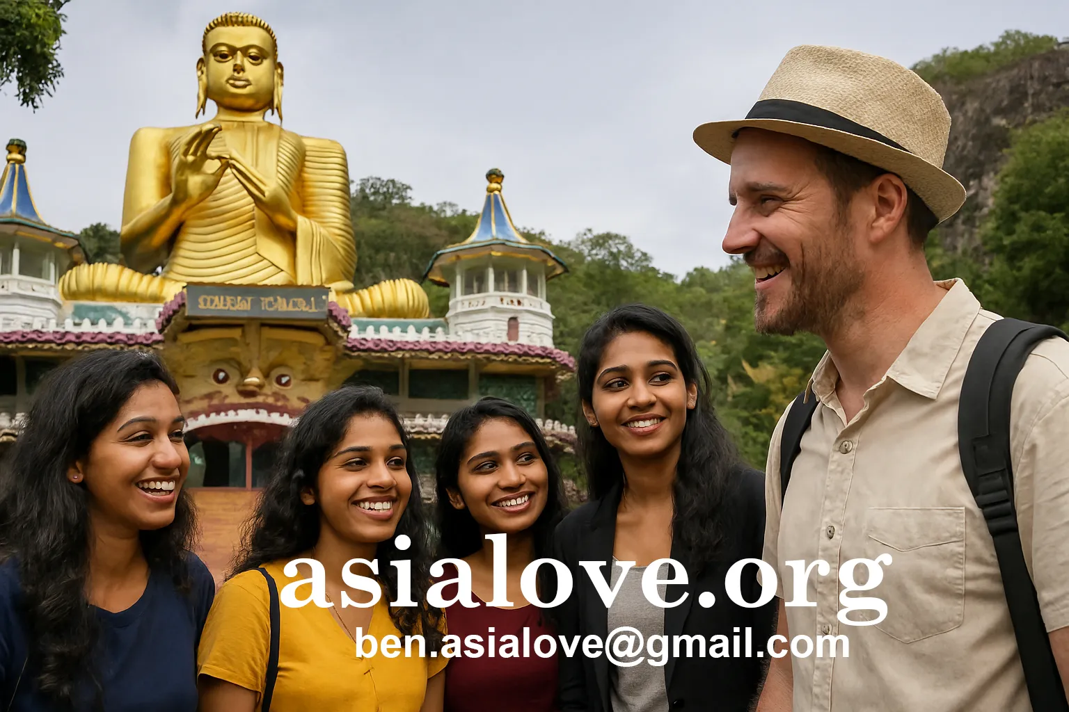 Beautiful woman in Sri Lanka