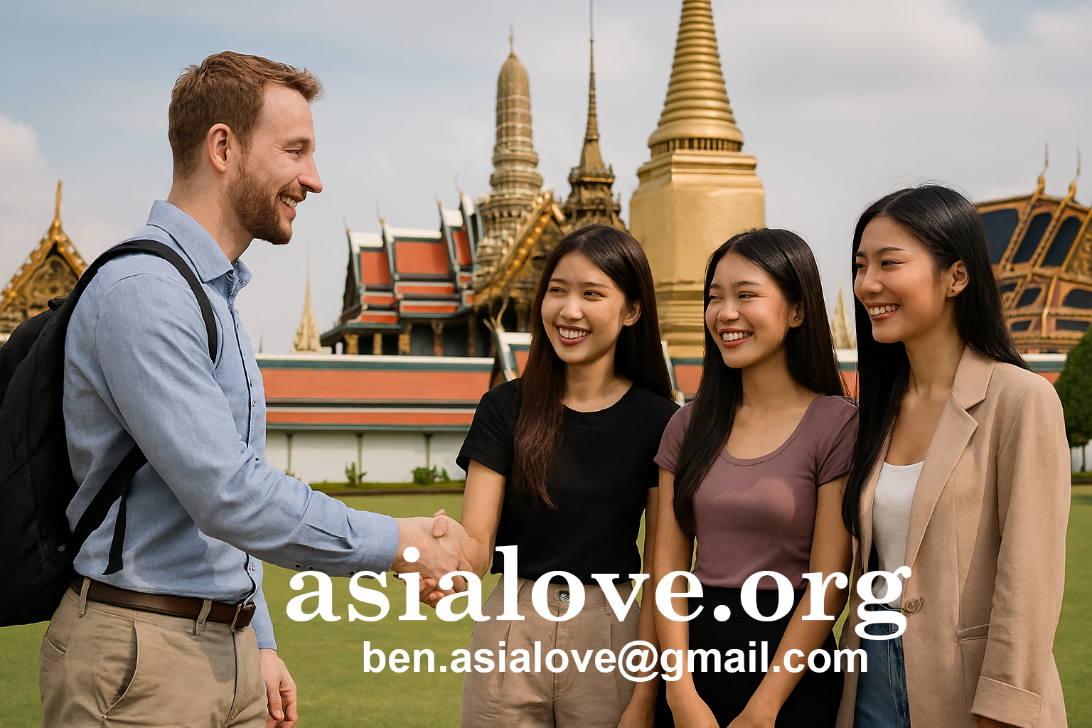 Beautiful woman in Thailand