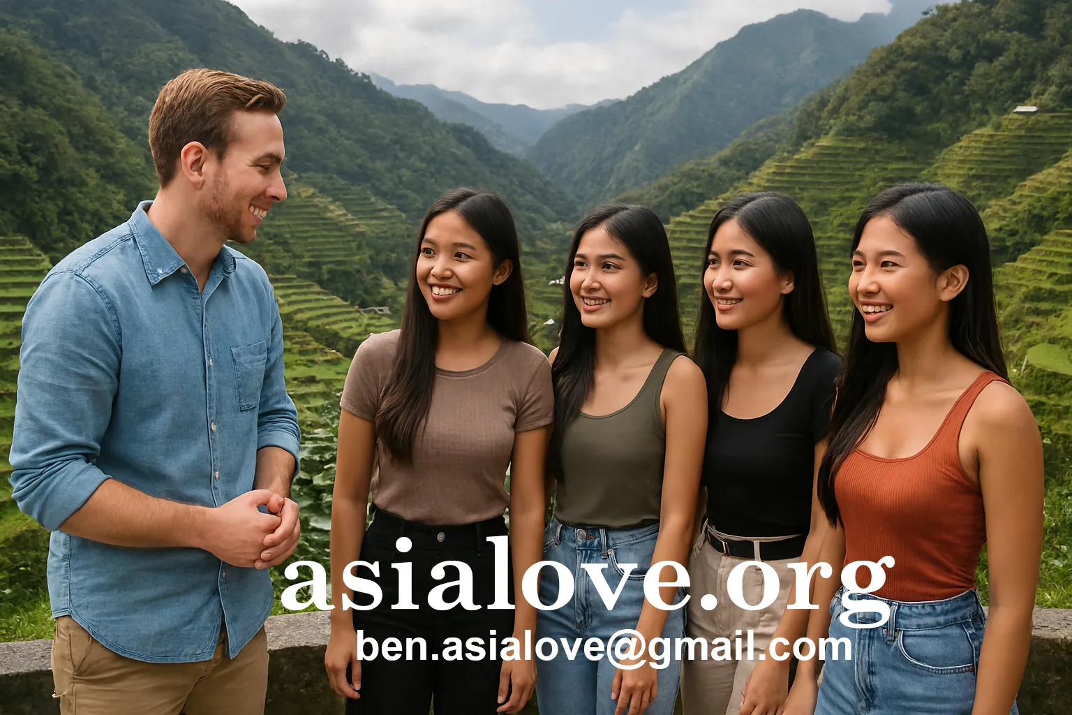 Beautiful woman in Philippines